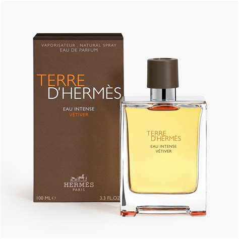 d hermes eau intense vetiver|terre d Hermes perfume ingredients.